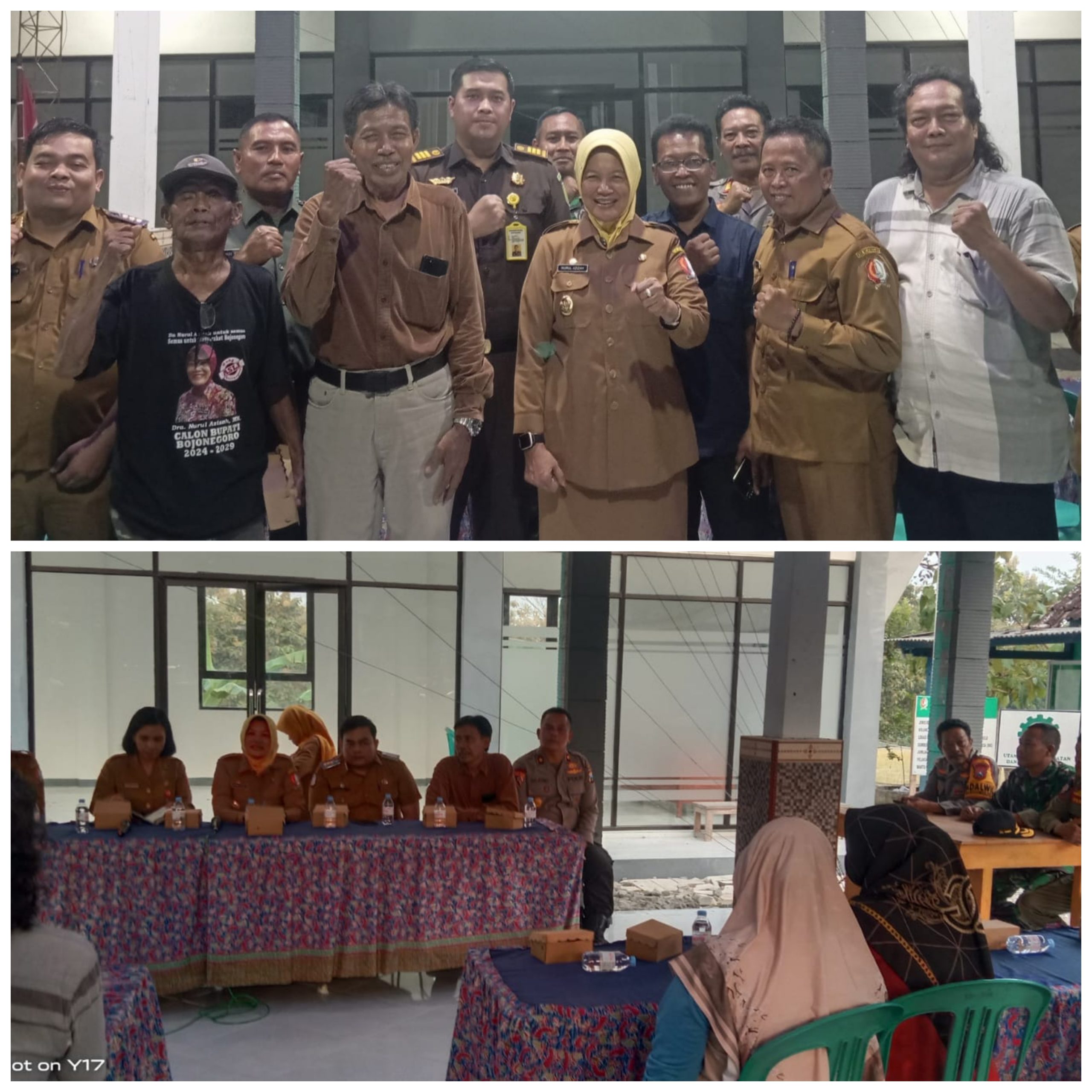 Wakil Bupati Bojonegoro Langsung Temui Warga Ngelo Terkait Dana Kerohiman