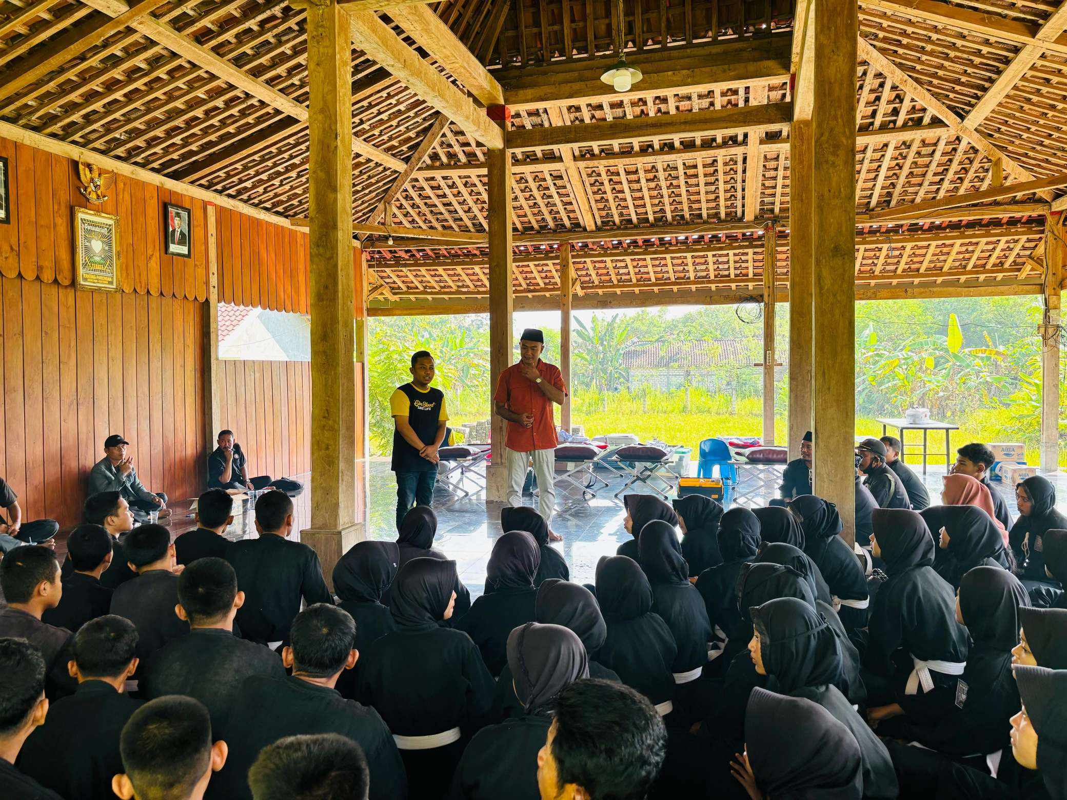 PSHT Ranting Parengan Tuban Gelar Donor Darah, Ratusan Calon Warga Ikut