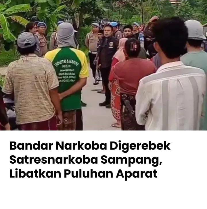 Satresnarkoba Polres Sampang Dilaporkan Menggelar Penggerebekan Di Sebuah Rumah Yang Berada Di Desa Rabasan, Kecamatan Camplong, Pada Jumat, 8 Januari 2026.