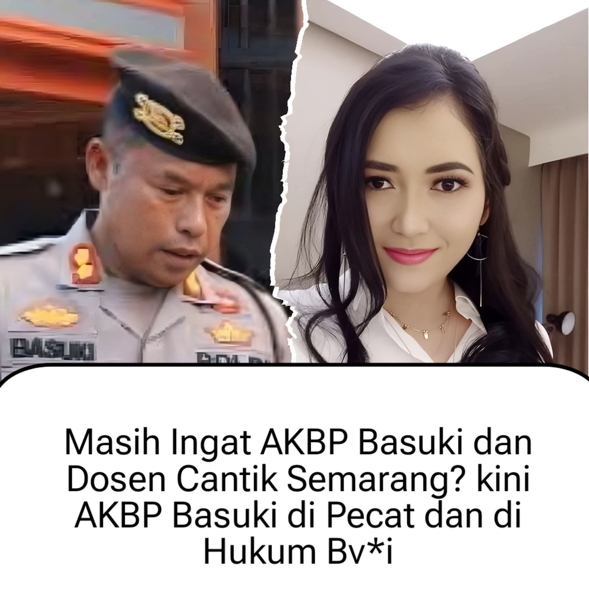 Mantan Kasubdit Dalmas Ditsamapta Polda Jawa Tengah, Jateng, AKBP Basuki, Dipecat Dari Kedinasannya Sebagai Anggota Polri.