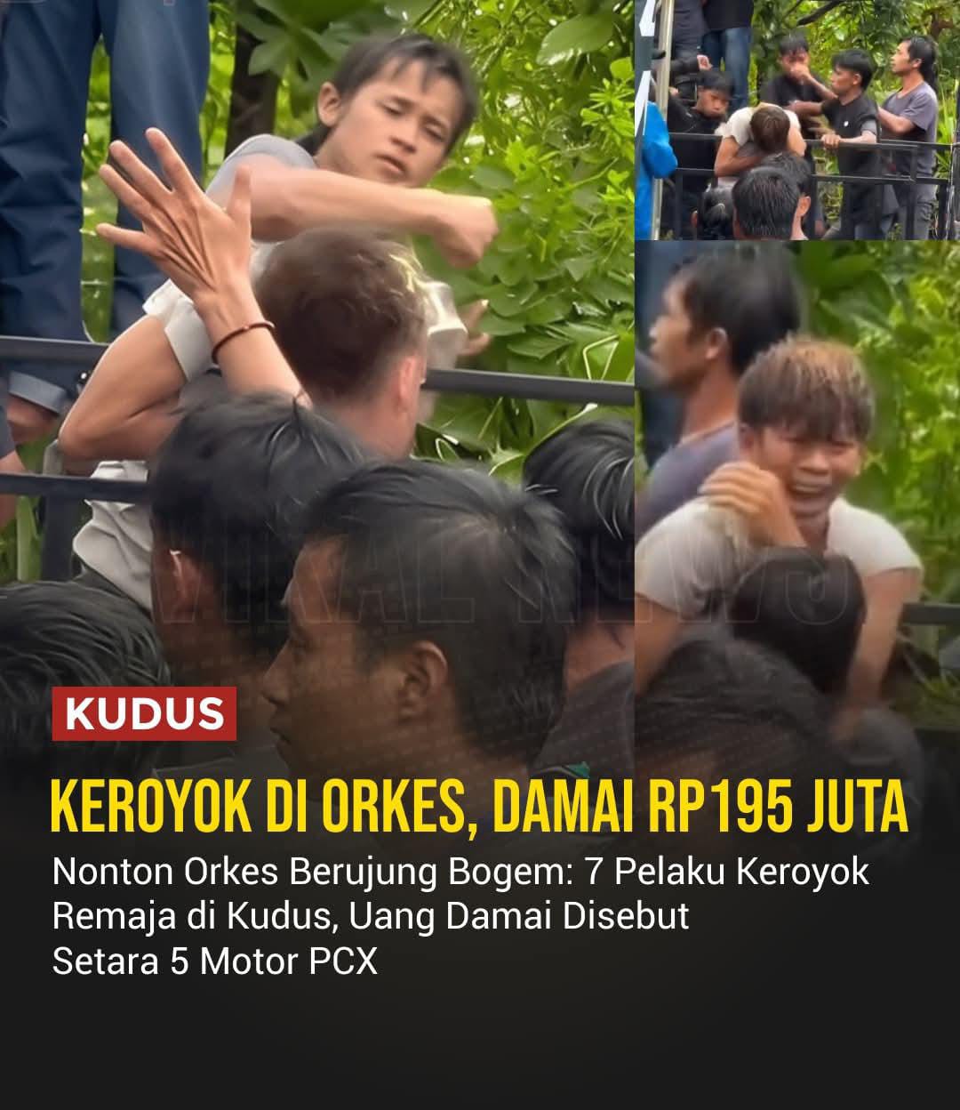 Aksi Pengeroyokan Di Acara Orkes Berujung Di Tangkap Polisi.