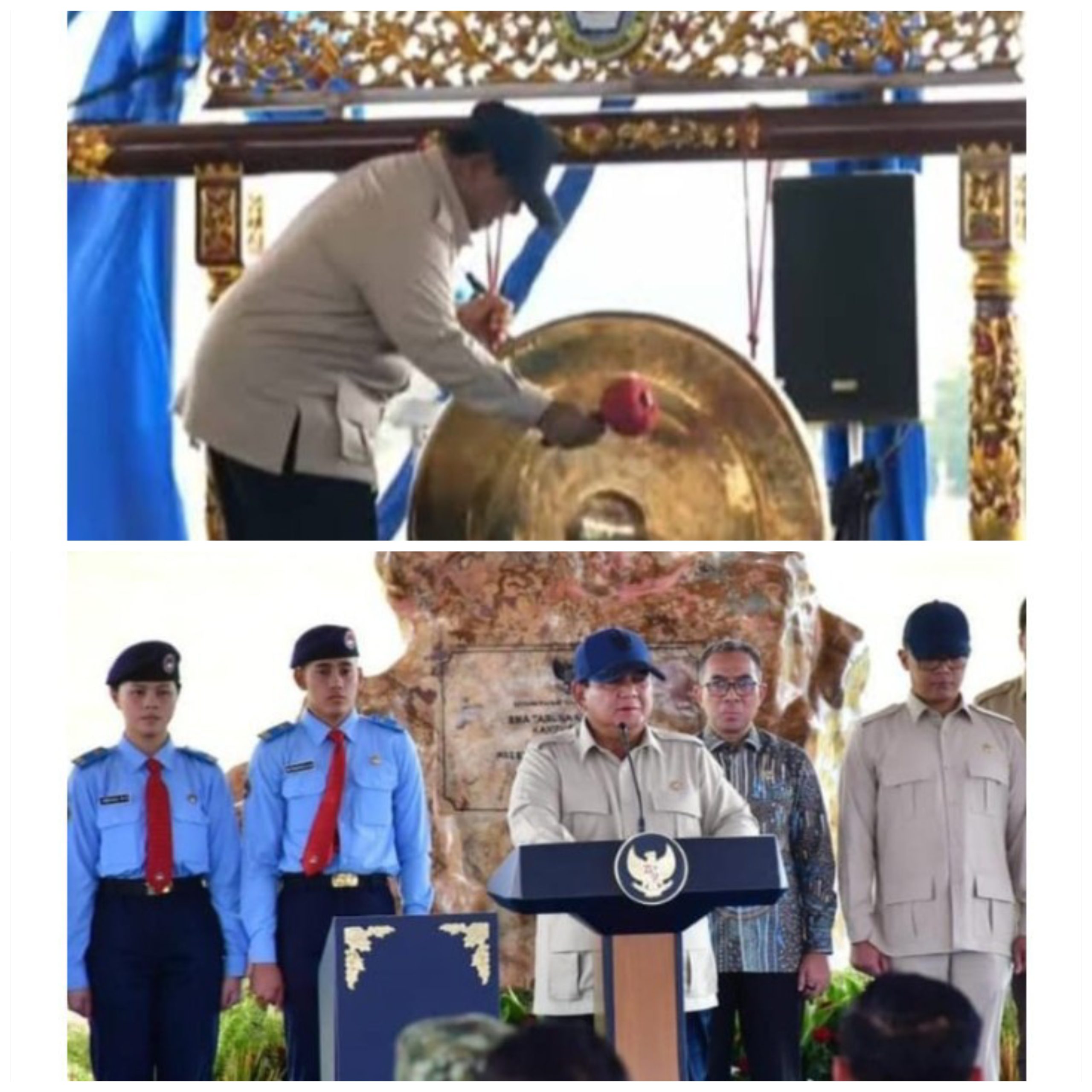 Presiden Prabowo Subianto Resmikan SMA Taruna Nusantara Kampus Malang