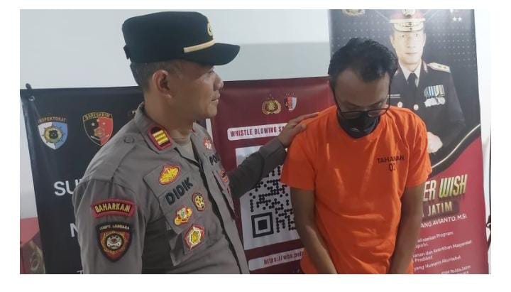 Lima Kali Beraksi, Pria Asal Sidoarjo Di Tangkap Polsi Usai Terlibat Tipu Gelap Di Surabaya