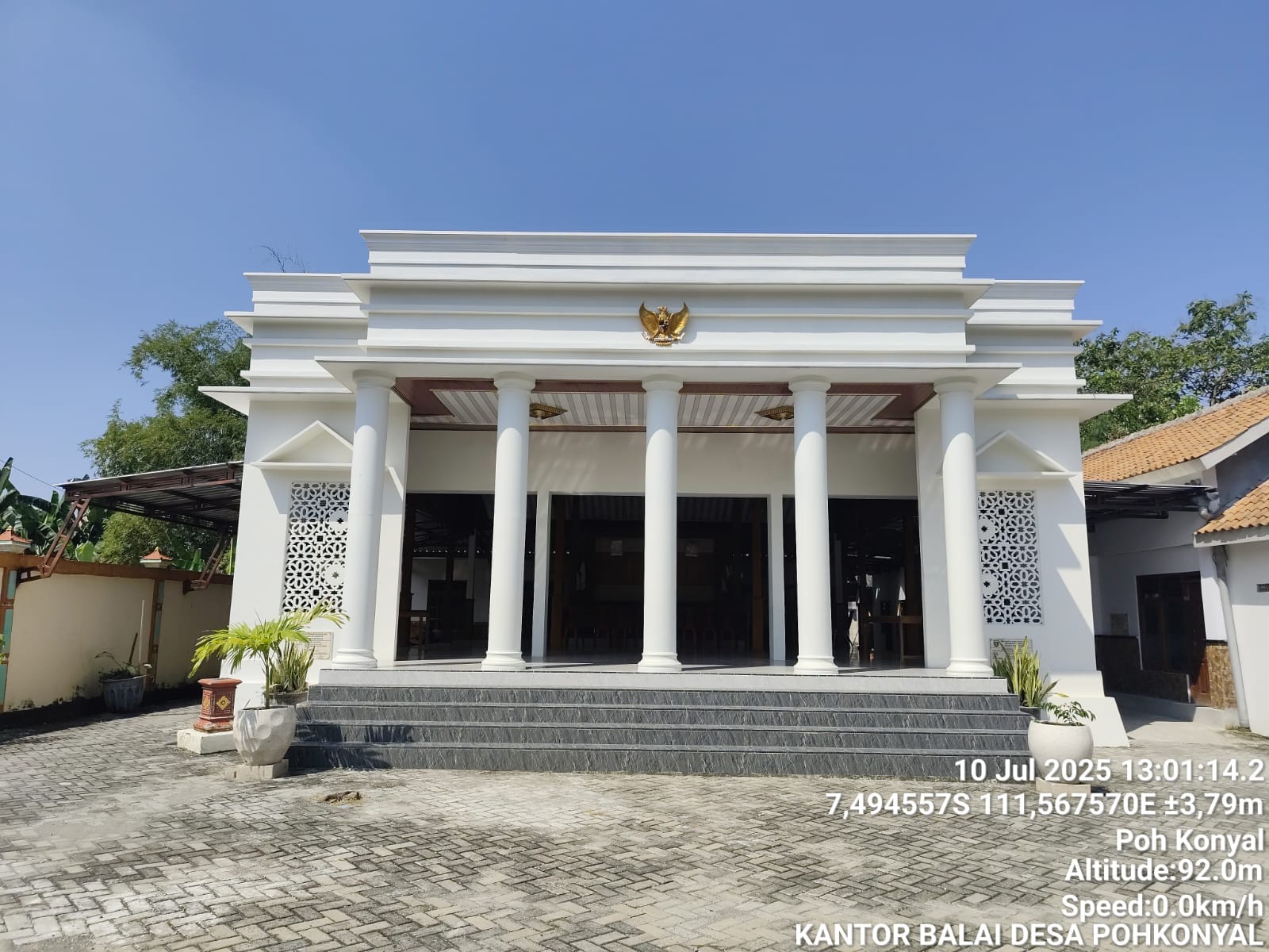Kades Pohkonyal terkait Desas Desus angaran 100 jt dalam Penjaringan Perangkat Desa di Desa Pokonyal,pangkur Ngawi.